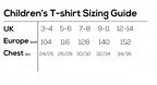 glow-in-the-dark shirt junior zwart mt 116