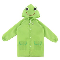 hooodie regenjas kind kikker