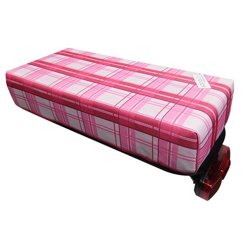 HOOODIE Big Cushie Pink Plaid 2
