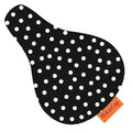 BIKECAP zadeldekje kids Black Dots