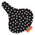BIKECAP zadeldekje Black Dots