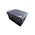 HOOODIE Box M, White Small Dots