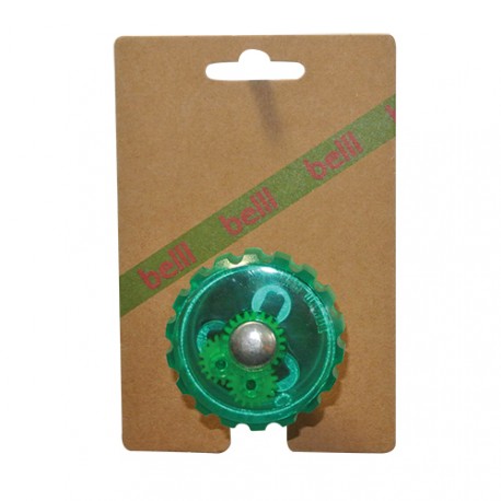 BELLL fietsbel Crystal Green, op kaart
