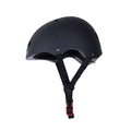 kiddimoto helm matte black , medium