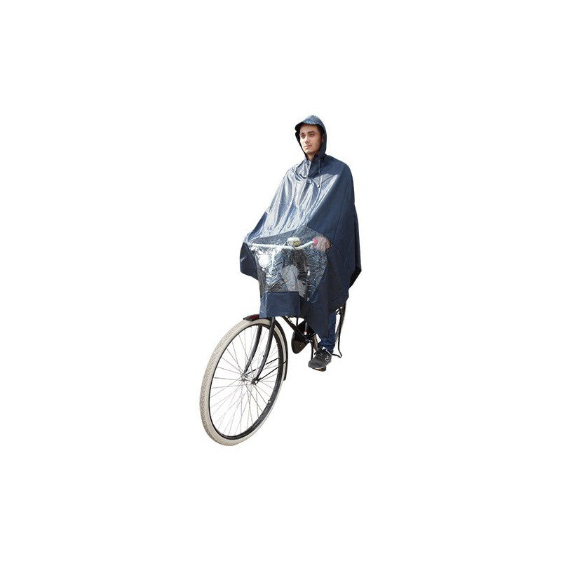 hooodie poncho navy blue