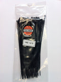 Unbranded kabelbinders 2.5x160 zwart zak a 100