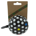 BELLL fietsbel DingDong groot White small Dots, 80mm