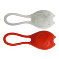 SNAKE verlichtingsset silicone rood/wit