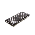 HOOODIE Cushie White Small Dots