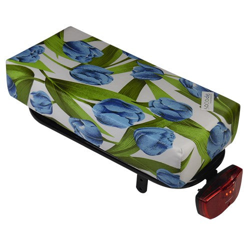 HOOODIE Big Cushie Tulips Blue