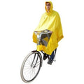 hooodie poncho geel