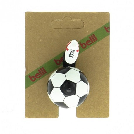 BELLL fietsbel Voetbal witte schoen, op kaart