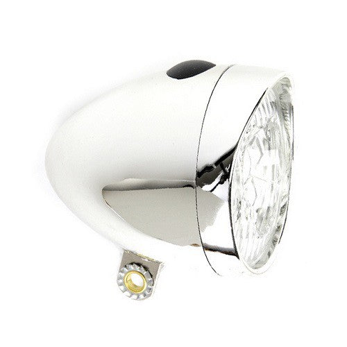 IKZI LIGHT retro koplamp chroom OEM