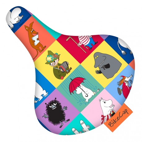 BIKECAP zadeldekje Moomin Checked