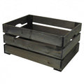 WICKED houten krat middelgroot, (40x30x20)