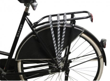 DE POORT snelbinder 65cm zwart grijs (op kaart)