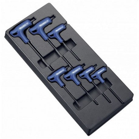 EXPERTbyFacom - E121708 module van 7 inbussleutels t met heft torx