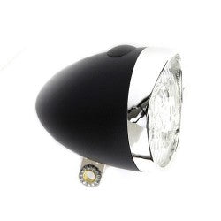 IKZI LIGHT retro koplamp zwart OEM