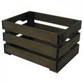 WICKED houten krat klein, (35x25x20)