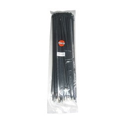 Unbranded kabelbinders 4.8x370 zwart zak a 100