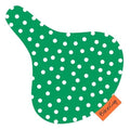 BIKECAP zadeldekje Green Dots