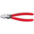 Knipex zijsnijtang voor kunststof 72 01 160 kniptang (rood)