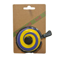 BELLL fietsbel Spinning purple/yellow, op kaart