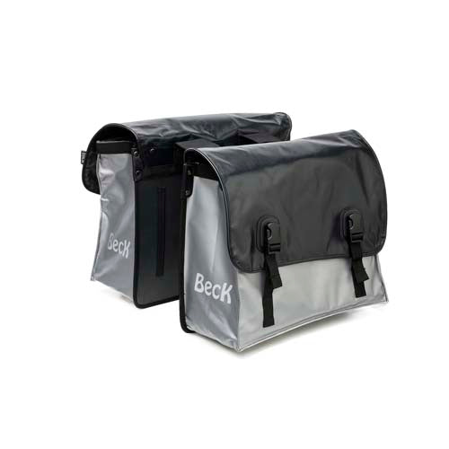 BECK Classic zilver zwarte flap (bisonyl)