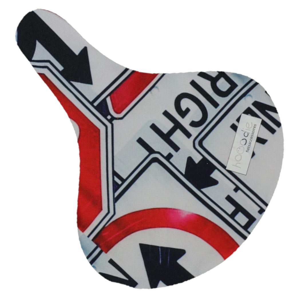 HOOODIE Zadeldekje Road Signs White