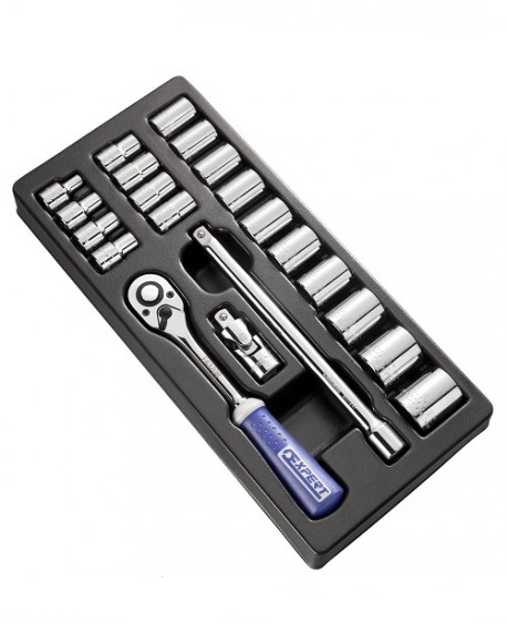EXPERTbyFacom - E194677 module doppen 1/2" - metrische maten - 21