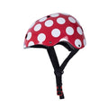 kiddimoto helm red dotty , small