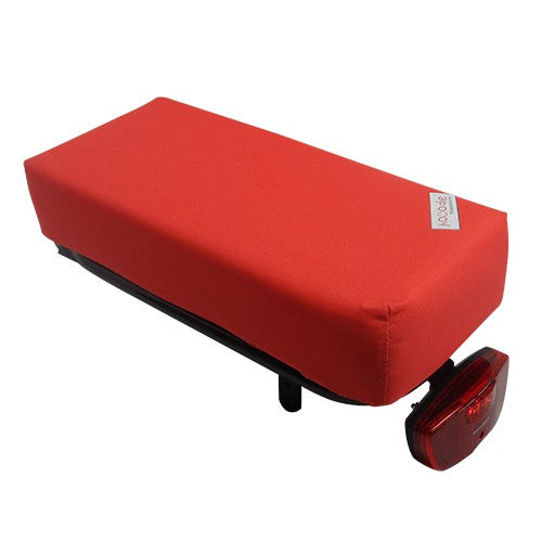 HOOODIE Big Cushie Bright Red Solid