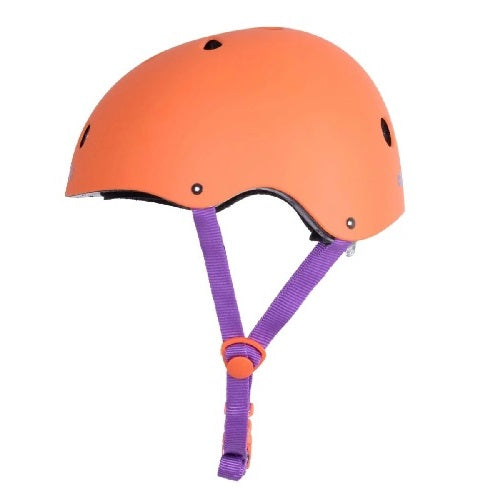 kiddimoto helm matt orange , small