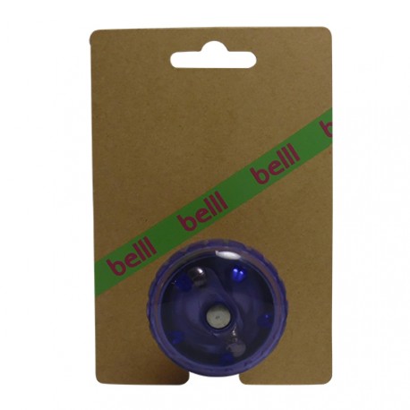 BELLL fietsbel Crystal Purple, op kaart