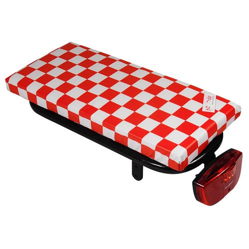 HOOODIE Cushie Red Checker