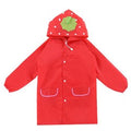 hooodie regenjas kind aardbei