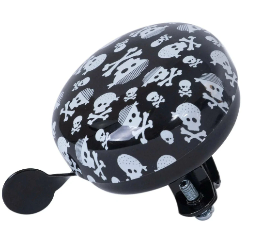KIDDIMOTO fietsbel Skullz