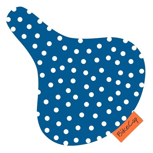 BIKECAP zadeldekje Blue Dots