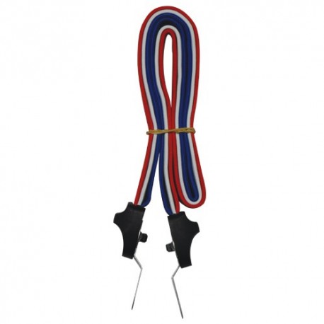 De Poort Snelbinder 65cm rood / wit / blauw (op kaart)