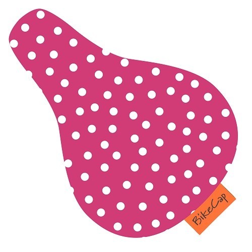 BIKECAP zadeldekje kids Pink Dots