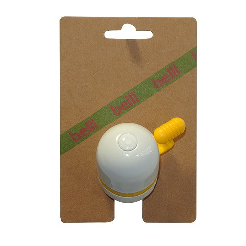 BELLL fietsbel Capsule Bell yellow , op kaart
