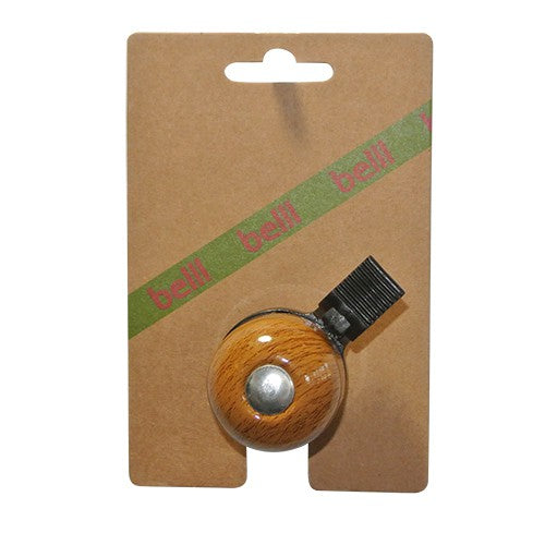 BELLL fietsbel Brown Wood T12 , op kaart