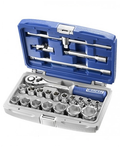 Expert by facom doppenset met hulpstukken 1 4 | 42-delig | in koffer | e030702 - e030702