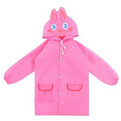 hooodie regenjas kind konijn
