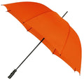 golfparaplu windproof 125 cm polyester oranje