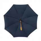 paraplu 102 cm bamboe/polyester donkerblauw