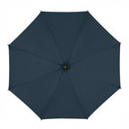paraplu 102 cm bamboe/polyester donkerblauw