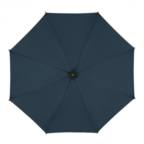 paraplu 102 cm bamboe/polyester donkerblauw