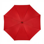 paraplu 102 cm bamboe/polyester rood