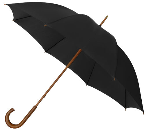 Impliva eco - paraplu - windproof - ø 102 cm - zwart